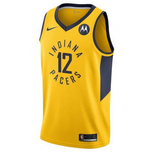 12 - Tyreke Evans Indiana Pacers Statement Swingman Jersey- Gold