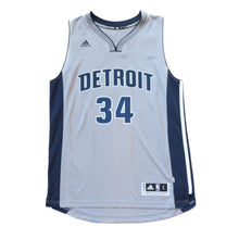 Load image into Gallery viewer, 34 - Detroit Pistons Men&#39;s Swingman Harris #34 Chrome Jersey - White