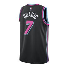 Load image into Gallery viewer, 07 - Goran Dragic Nike Miami Heat Vice Nights Swingman Jersey - Black