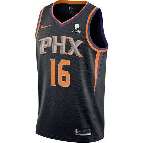 16 - Nba Phoenix Suns Tyler Johnson Nike Statement Swingman Jersey - Black
