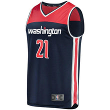 Load image into Gallery viewer, 21 - Men&#39;s Fanatics Branded Dwight Howard Navy Washington Wizards Fast Break Replica Player Jersey - Statement Edition - Navy