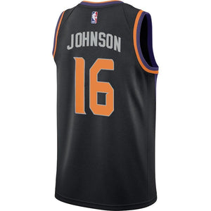 16 - Nba Phoenix Suns Tyler Johnson Nike Statement Swingman Jersey - Black