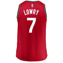 Load image into Gallery viewer, 07 - Raptors Ladies Swingman Icon Jersey - Lowry - Red
