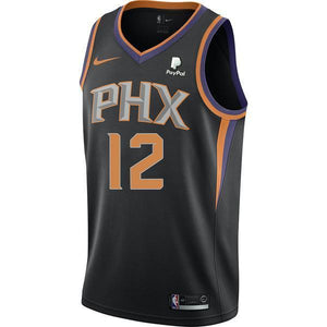 12 - Nba Phoenix Suns Tj Warren Nike Swingman Jersey Statement Edition - Black