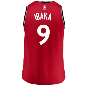 09 - Raptors Ladies Swingman Icon Jersey - Ibaka - Red