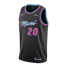 Load image into Gallery viewer, 20 - Justise Winslow Nike Miami Heat Vice Nights Swingman Jersey - Black