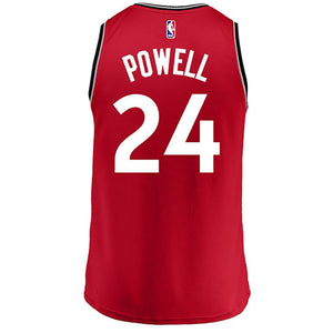 24 - Raptors Ladies Swingman Icon Jersey - Powell - Red