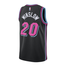 Load image into Gallery viewer, 20 - Justise Winslow Nike Miami Heat Vice Nights Swingman Jersey - Black