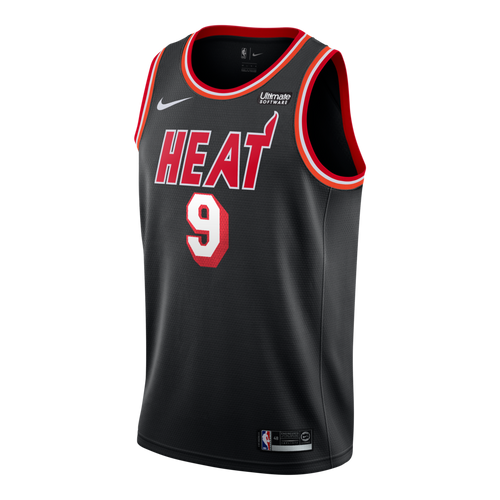 09 - Kelly Olynyk Nike Miami Heat Classic Edition Jersey - Black