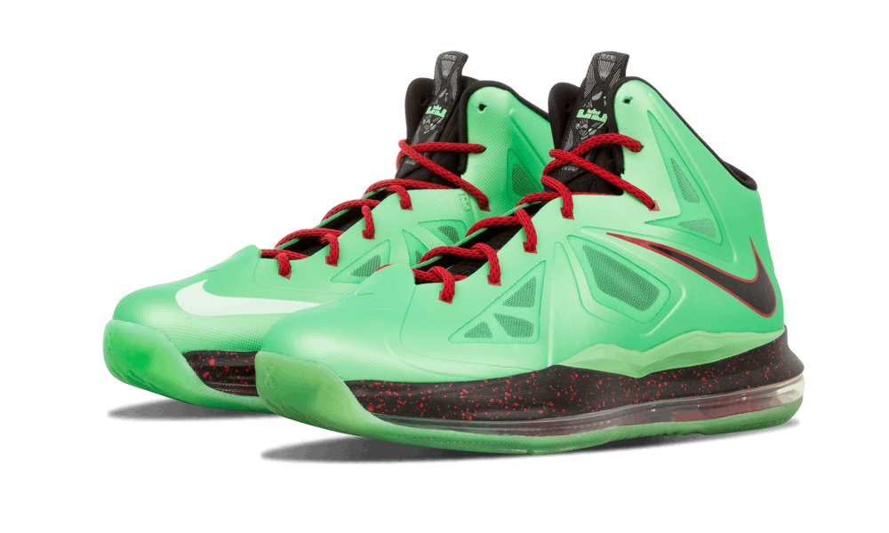 Nike Lebron X Gs Trmln/blck-unvrsty Rd-fbrglss