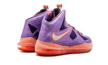 Load image into Gallery viewer, Nike Lebron 10 (gs) Lsr Purple/strt Gry-ttl Crmsn
