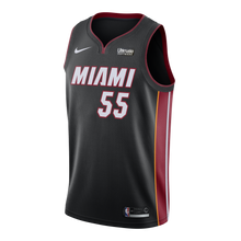 Load image into Gallery viewer, 55 -Duncan Robinson Nike Miami Heat Icon Black Swingman Jersey - Black