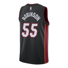 Load image into Gallery viewer, 55 -Duncan Robinson Nike Miami Heat Icon Black Swingman Jersey - Black