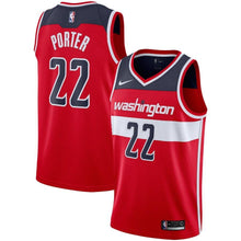 Load image into Gallery viewer, 22 - Men&#39;s Nike Otto Porter Red Washington Wizards Replica Swingman Jersey - Icon Edition - Red