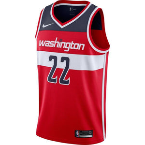 22 - Men's Nike Otto Porter Red Washington Wizards Replica Swingman Jersey - Icon Edition - Red