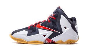Nike Lebron 11 White/unvrsty Rd-obsdn- Pr Plt
