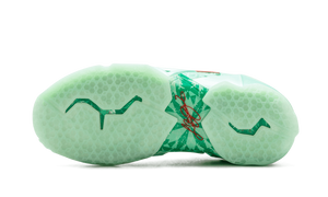 Nike Lebron Xi Green Glow/lt Crmsn-artic Grn