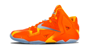 Nike Lebron 11 Preheat Urbn Orng/lt Armry Bl-lsr Orng