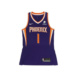 01 - Nba Phoenix Suns Women's Devin Booker Nike Swingman Jersey Icon Edition - Purple
