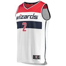 Load image into Gallery viewer, 02 - Men&#39;s Fanatics Branded John Wall White Washington Wizards Fast Break Replica Jersey - Association Edition - White