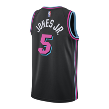 Load image into Gallery viewer, 05 - Derrick Jones Jr Nike Miami Heat Vice Nights Swingman Jersey - Black