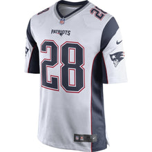 Load image into Gallery viewer, Nike James White #28 Game Jersey-White