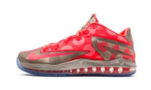 Nike Max Lebron Xi Low Collection Metallic Zinc/hyper Punch-ice