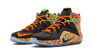 Nike Lebron 12 (gs) Black/black-multi-color