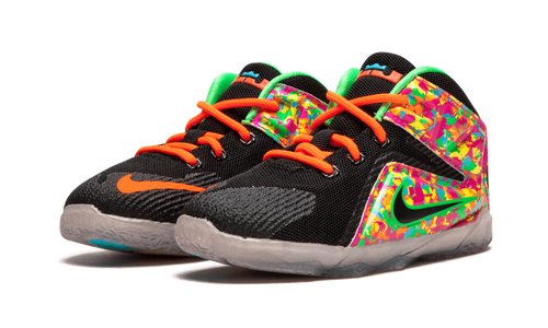 Nike Lebron 12 (td) Black/black-multi-color