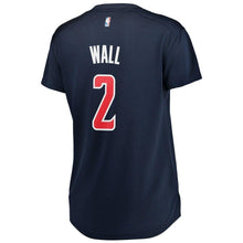 Load image into Gallery viewer, 02 - Women&#39;s Fanatics Branded John Wall Navy Washington Wizards Fast Break Replica Statement Edition Jersey - Navy