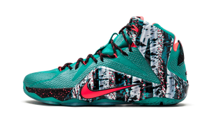 Nike Lebron 12 Xmas Emrld Green/hypr Pnch-dk Emrld