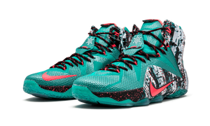 Nike Lebron 12 Xmas Emrld Green/hypr Pnch-dk Emrld