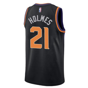 21 - Nba Phoenix Suns Richaun Holmes Nike Swingman Jersey Statement Edition - Black
