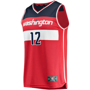 12 - Men's Fanatics Branded Jabari Parker Red Washington Wizards Fast Break Replica Jersey – Icon Edition - Red