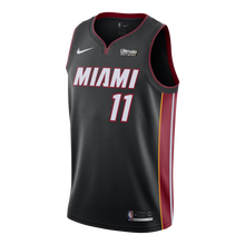 Load image into Gallery viewer, 11 - Dion Waiters Nike Miami Heat Icon Black Swingman Jersey - Black