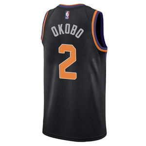 02 - Nba Phoenix Suns Elie Okobo Nike Swingman Jersey Statement Edition - Black
