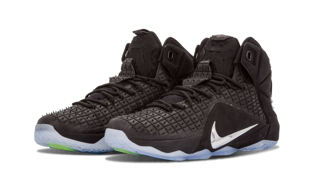 Nike Lebron 12 Ext Rc Qs Black/chrome-black