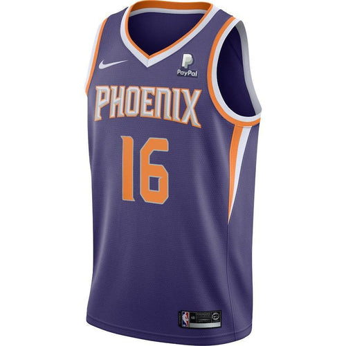 16 - Nba Phoenix Sun Tyler Johnson Nike Icon Swingman Jersey - Purple