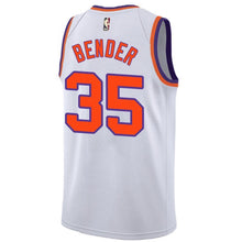 Load image into Gallery viewer, 35 - Nba Phoenix Suns Dragan Bender Nike Hwc Swingman Jersey - White