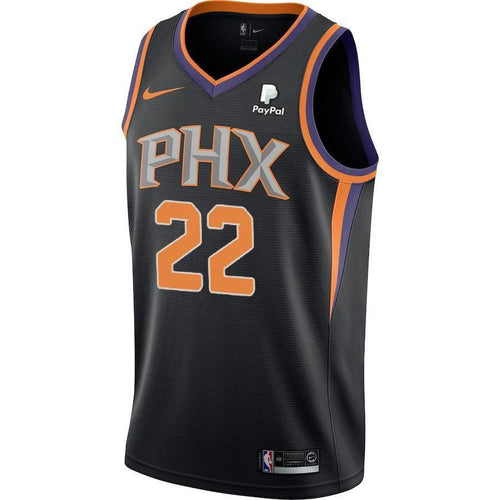 22 - Nba Phoenx Suns Deandre Ayton Nike Swingman Jersey Statement Edition - Black