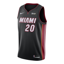 Load image into Gallery viewer, 20 - Justise Winslow Nike Miami Heat Icon Black Swingman Jersey - Black