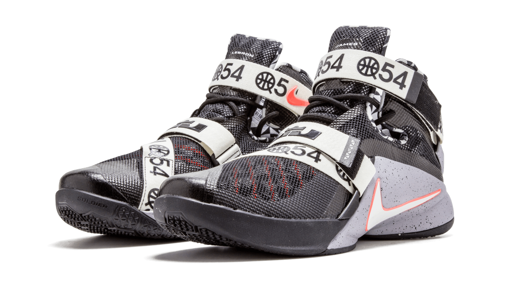 Nike Lebron Soldier 9 Lmtd Blk/smmt Wht-prvnc Prpl-ht Lv