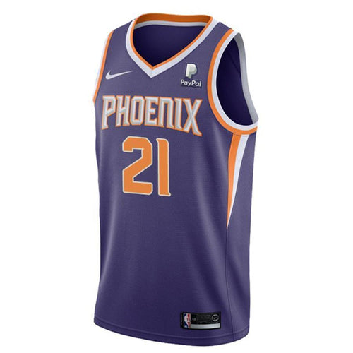 21 - Nba Phoenix Suns Richaun Holmes Nike Swingman Jersey Icon Edition - Purple