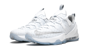 Nike Lebron 13 Low White/mtllc Silver-lt Irn Or