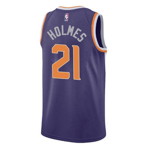 21 - Nba Phoenix Suns Richaun Holmes Nike Swingman Jersey Icon Edition - Purple