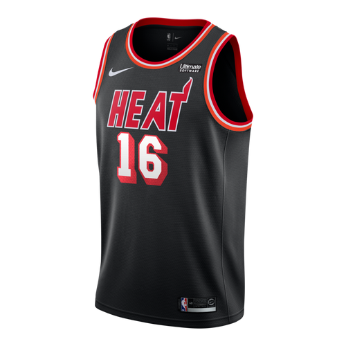 16 - James Johnson Nike Miami Heat Classic Edition Jersey - Black