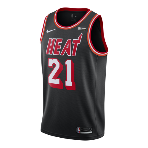 21 - Hassan Whiteside Nike Miami Heat Classic Edition Jersey - Black