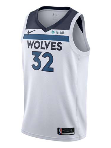 32 - Minnesota Timberwolves Karl-Anthony Towns Association Swingman Jersey - White