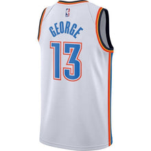 Load image into Gallery viewer, 13 - Oklahoma City Thunder Nike George Association Swingman Jersey - White
