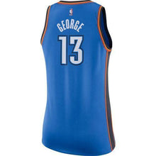 Load image into Gallery viewer, 13 - Oklahoma City Thunder Nike Women&#39;s George Icon Swingman Jersey - Blue